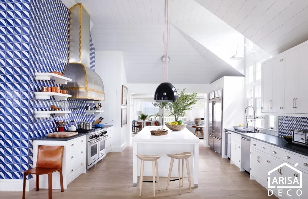 طراحی جزیره آشپزخانه لاریسا دکو